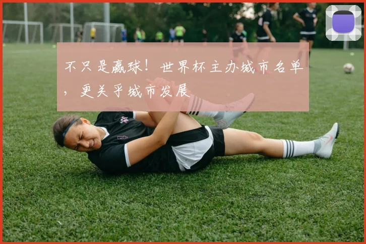 不只是赢球！世界杯主办城市名单，更关乎城市发展