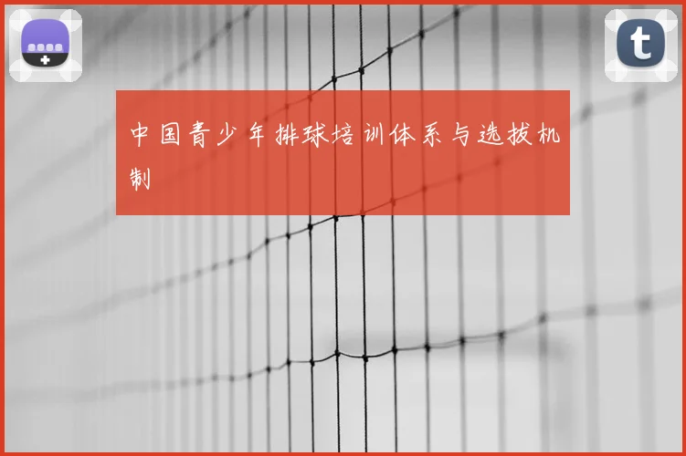 中国青少年排球培训体系与选拔机制